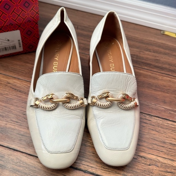 Tory Burch✨Jessa block heel leather loafers Tory Burch Miller Tory Burch heel - Picture 3 of 14